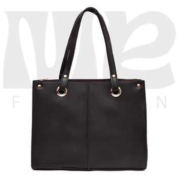 Falcon Tote Bag Three Pocket (Dark Brown)