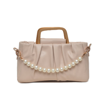 Metal Pearl Handle Bag Skin