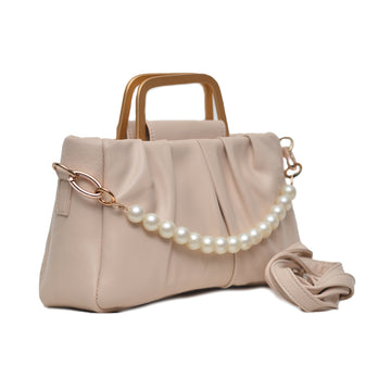 Metal Pearl Handle Bag Skin