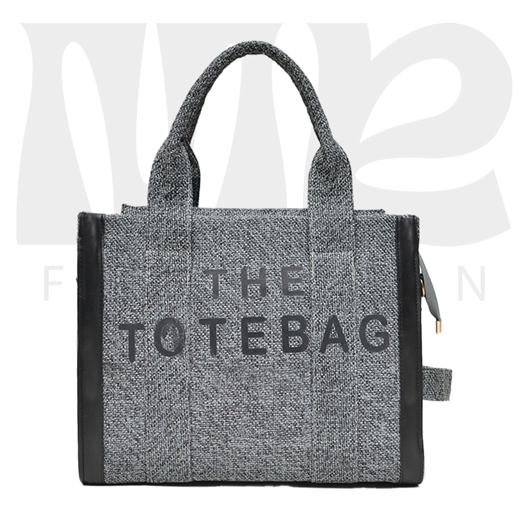 Jute Tote Bag ( Gray )