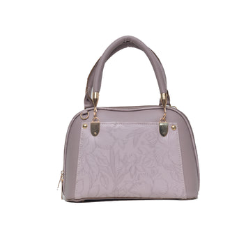 D Shape Shoulder Bag  light Purple