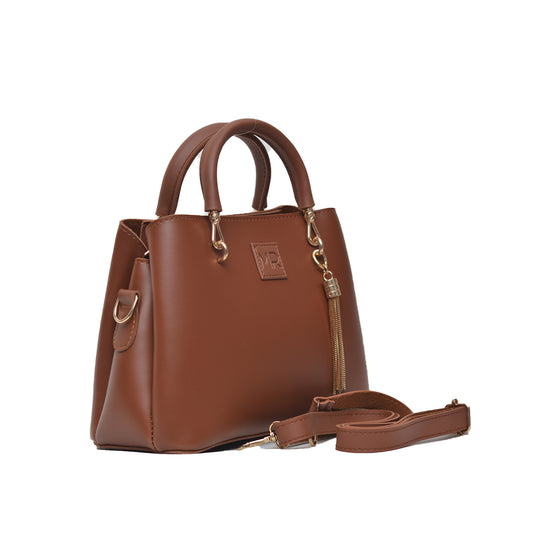 MR Fawn Formal Hand Bag Brown