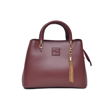 MR Fawn Formal Hand Bag Maroon