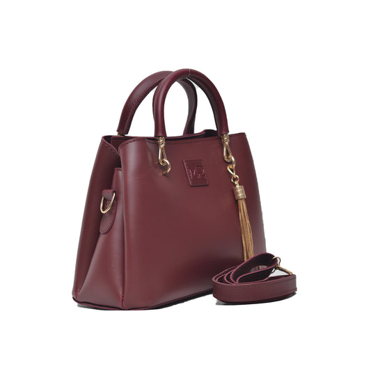 MR Fawn Formal Hand Bag Maroon