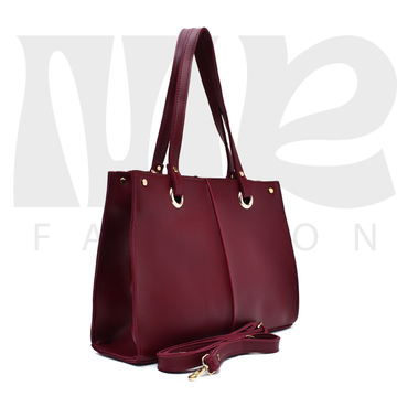 Falcon Tote Bag Three Pocket (Maroon)