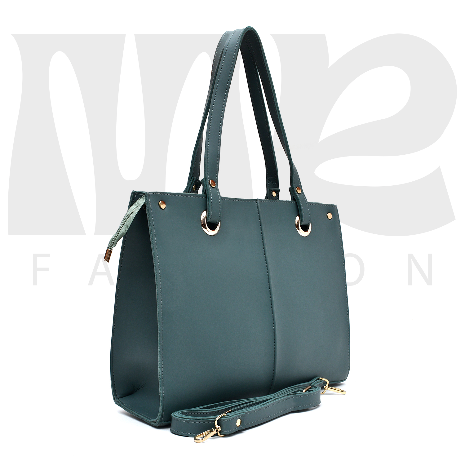 Falcon Tote Bag Three Pocket (Light Green)