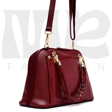 D Handbag ( Maroon )