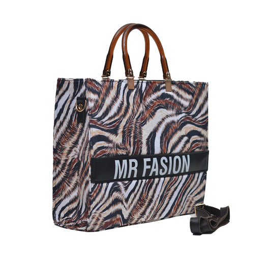 MR FASHION  Shoulder Bag Lion Print