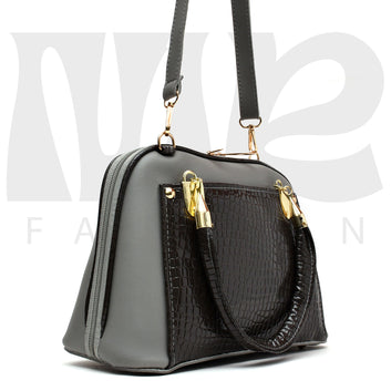 D Handbag ( Gray )