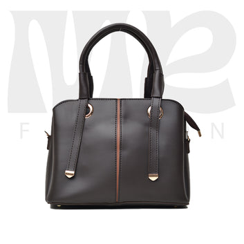 beautiful Casual hand bag dark brown