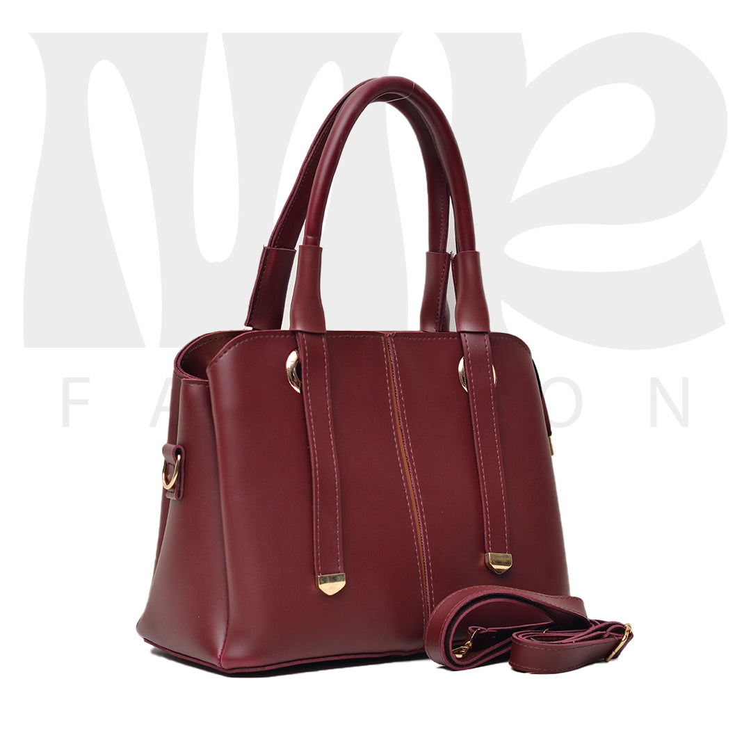 beautiful Casual hand bag maroon