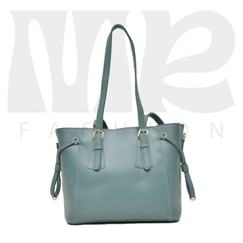 Stella Shoulder Handbag ( Light Green )