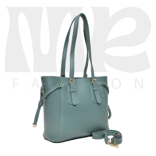 Stella Shoulder Handbag ( Light Green )