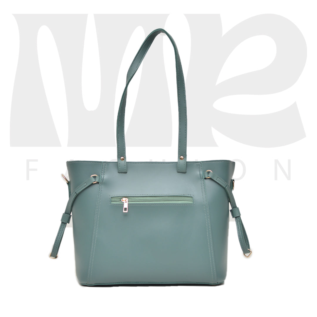 Stella Shoulder Handbag ( Light Green )