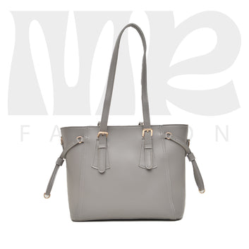 Stella Shoulder Handbag ( Gray )