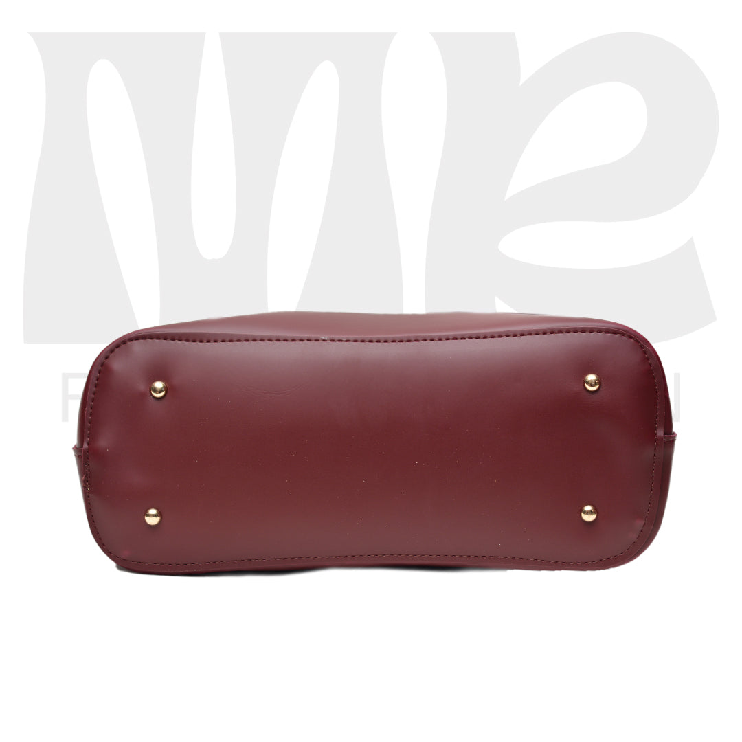 2 Pcs Large Capacity fashion Bag ( marron )