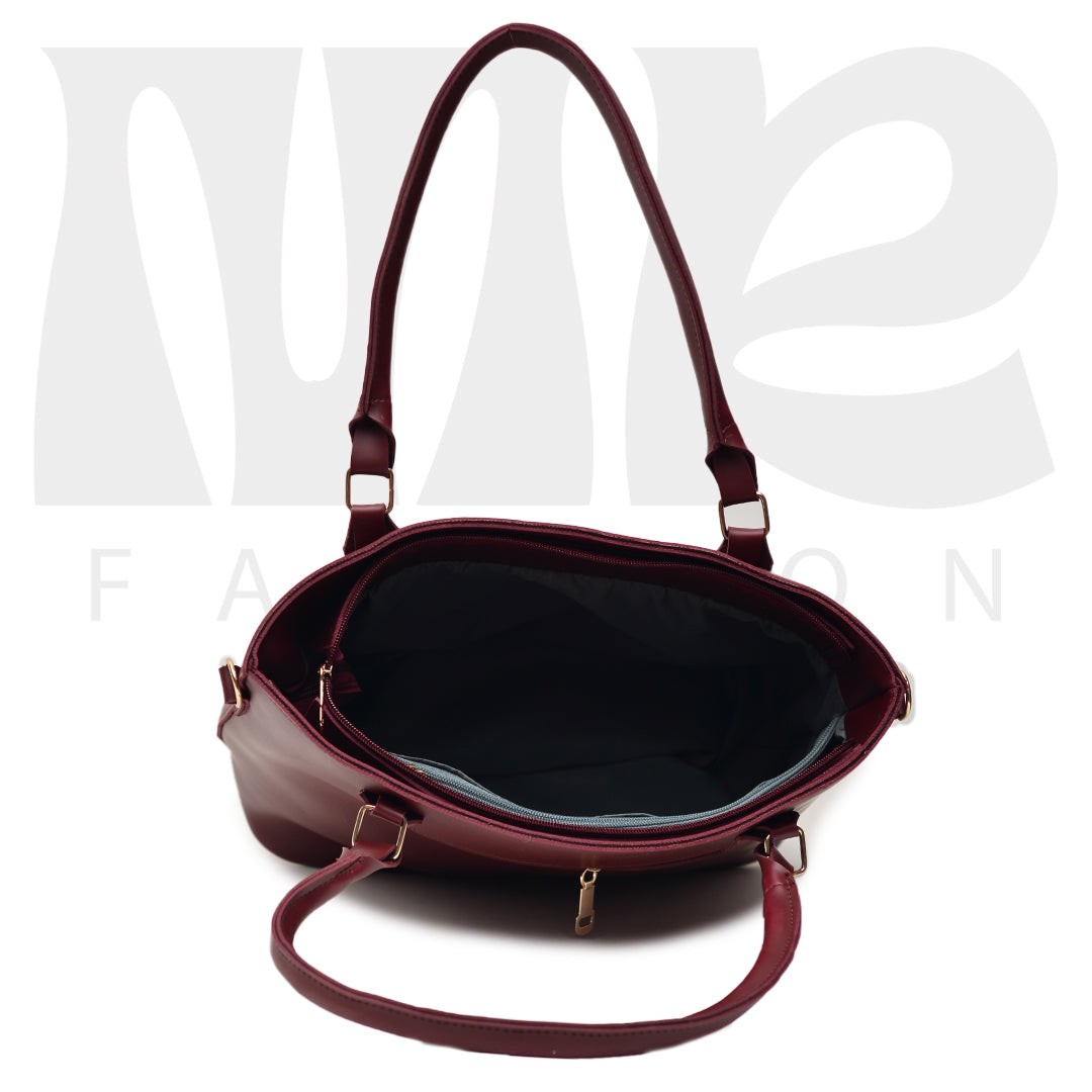 2 Pcs Large Capacity fashion Bag ( marron )