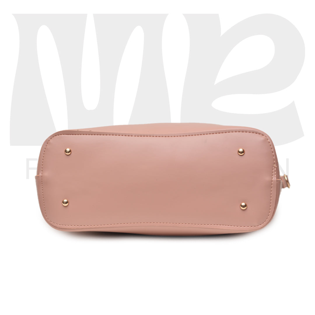 2 Pcs Large Capacity fashion Bag ( pink )