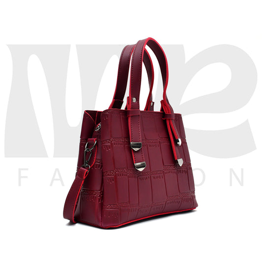 Crocodile Best Crossbody Bag (Maroon)