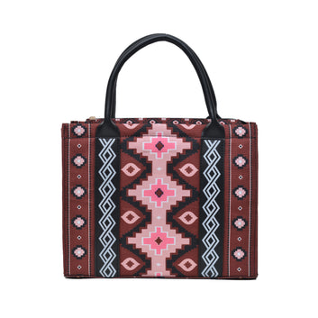 Printed PU Leather Shoulder Bag MAROON