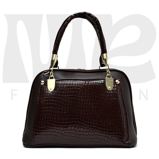 D Handbag ( Dark Brown )