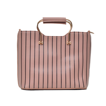 Casual  lining hand bag Pink