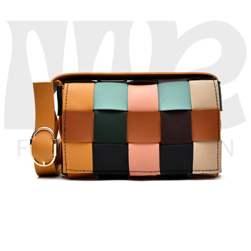 Multicolor Crossbody Bag for Women yellow